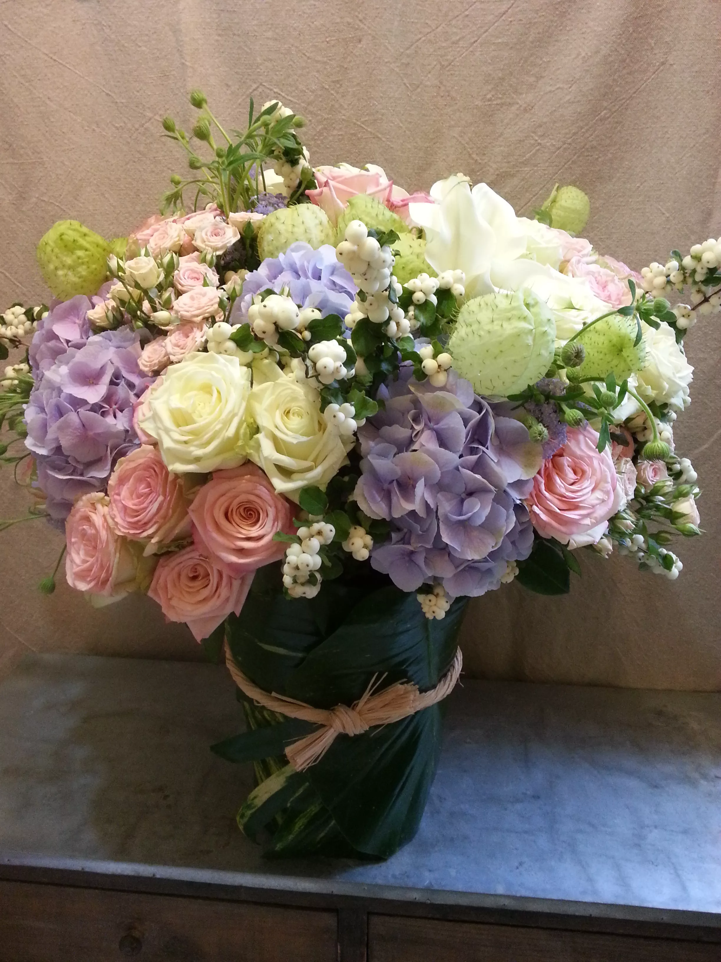 Atelier décoration florale Les Fleuristes Paris 12