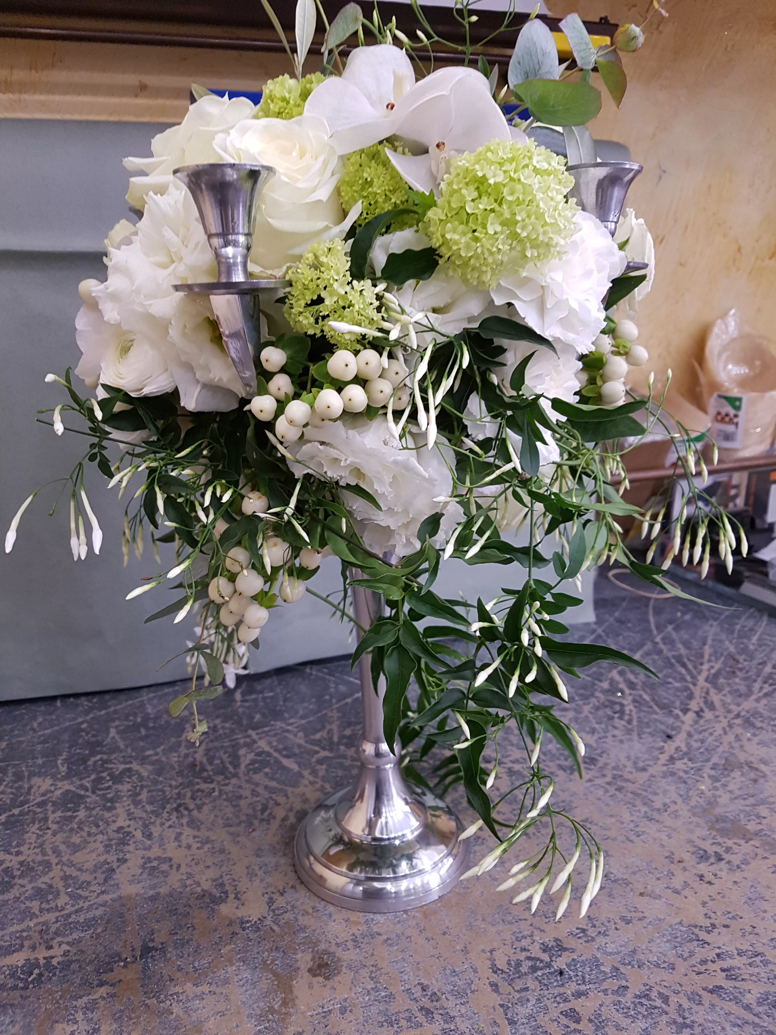 Atelier décoration florale Les Fleuristes Paris 12